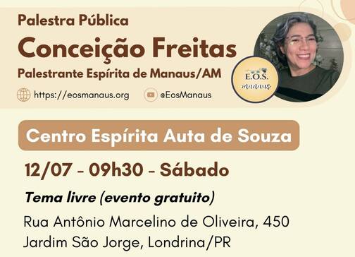 Palestra com Conceição Freitas, de Manaus-AM 1