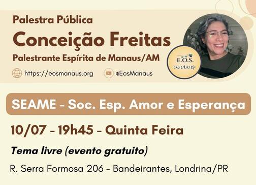 Palestra com Conceição Freitas, de Manaus-AM 1