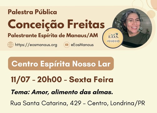 Palestra com Conceição Freitas, de Manaus-AM 1