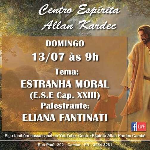 Estranha moral - Cap XXIII de "O Evangelho Segundo o Espiritismo" 3
