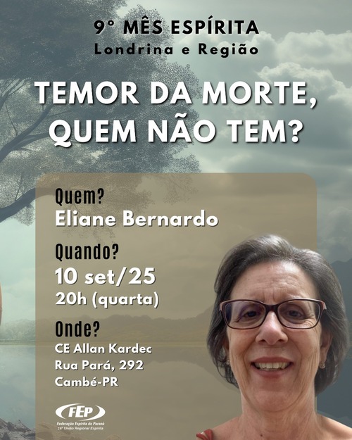 9º Mês Espírita da 16ª URE em Londrina e Região 1