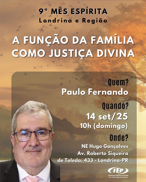 9º Mês Espírita da 16ª URE em Londrina e Região 1