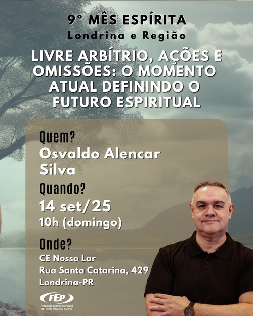 9º Mês Espírita da 16ª URE em Londrina e Região 1