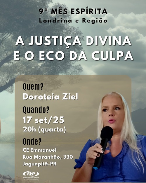 9º Mês Espírita da 16ª URE em Londrina e Região 1