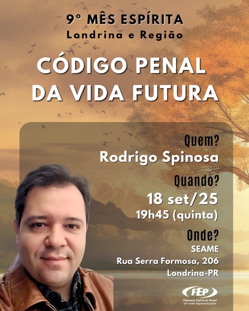 9º Mês Espírita da 16ª URE em Londrina e Região 1