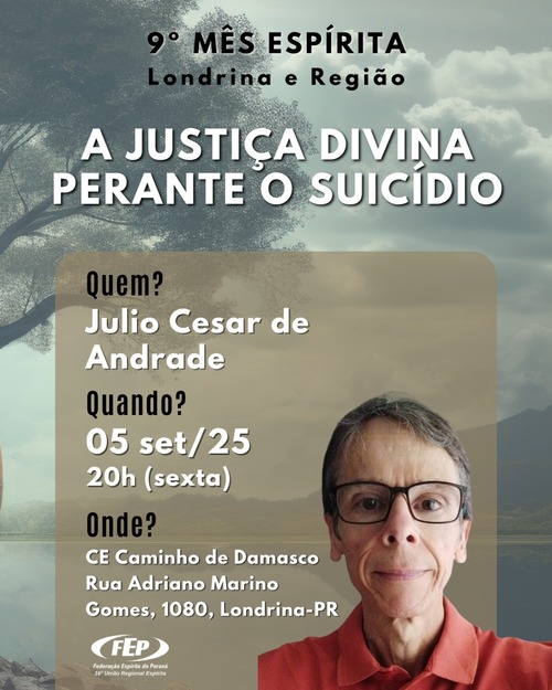 9º Mês Espírita da 16ª URE em Londrina e Região 1