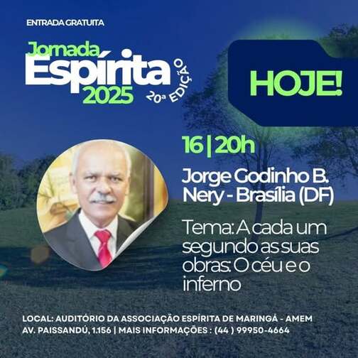 20ª Jornada Espírita da 7ª URE - Maringá 1