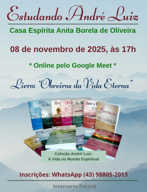 Estudando André Luiz - novembro/2025 - online 1