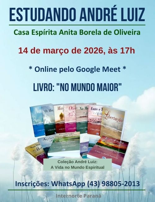 Estudando André Luiz - março/2026 - online 1