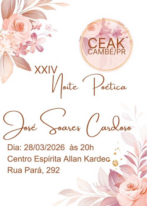XXIV Noite Poética José Soares Cardoso 1