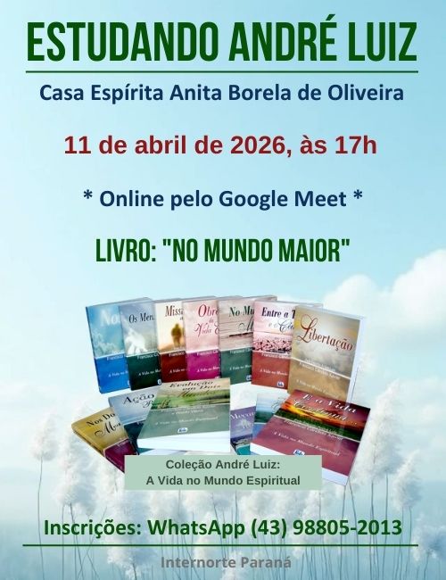 Estudando André Luiz - abril/2026 - online 1
