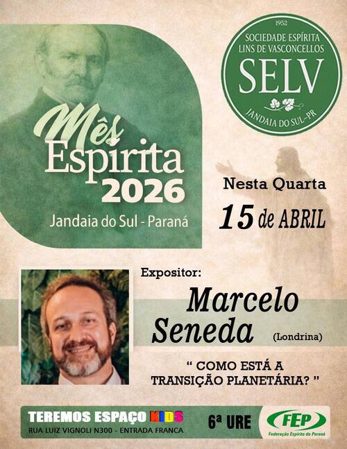 Mês Espírita 2026 de Jandaia do Sul 1