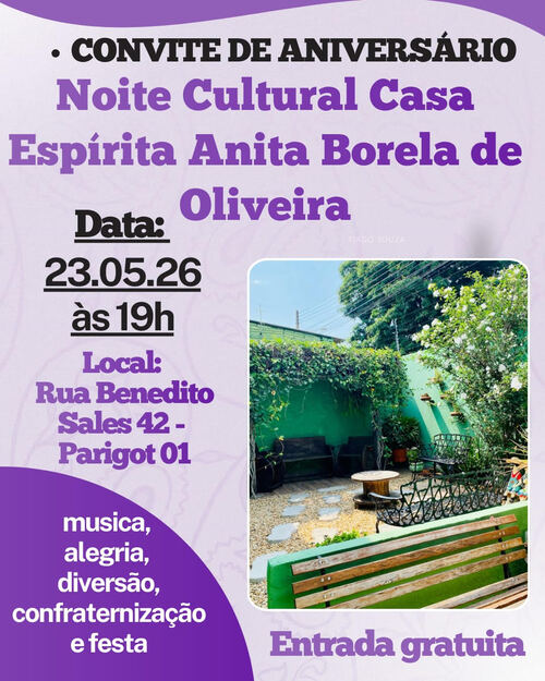 Noite Cultural de Aniversário 1