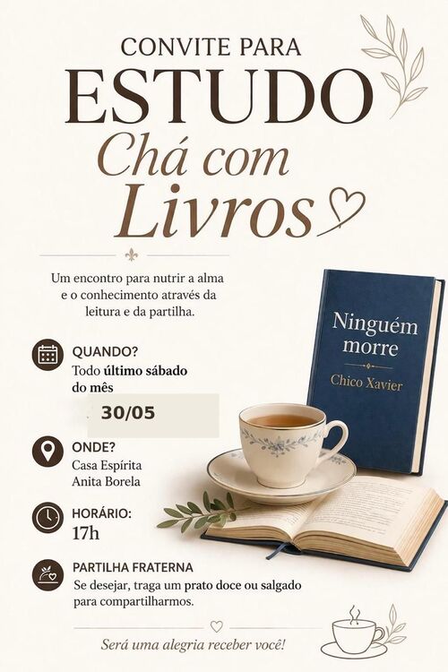 Chá com Livros 1